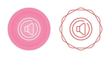 Speaker Circle Vector Icon