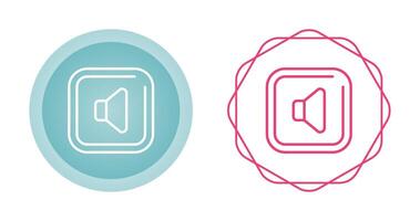 Speaker Square Vector Icon