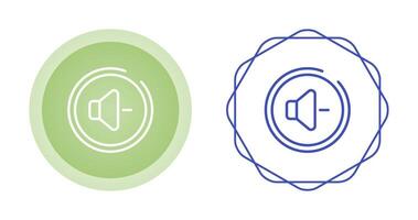 Volume Down Button Vector Icon