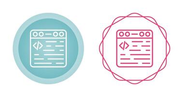 Browser Vector Icon