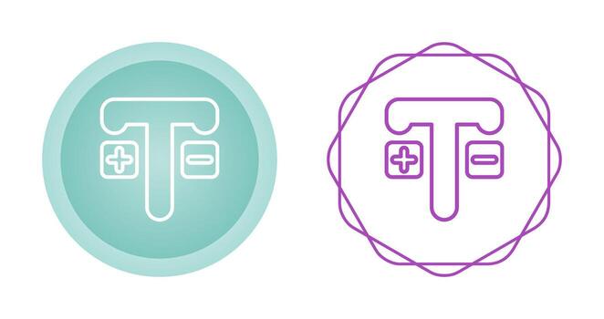 Text Vector Icon