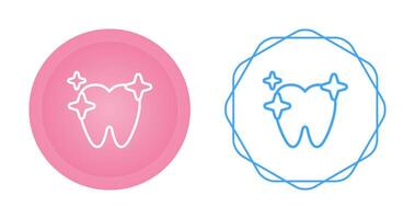 icono de vector de dientes