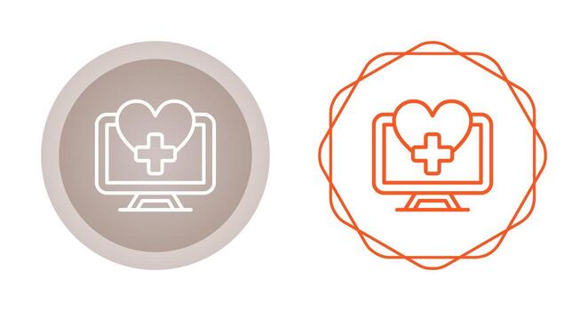 Computer Vector Icon