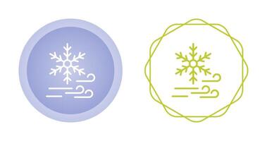 icono de vector de copo de nieve