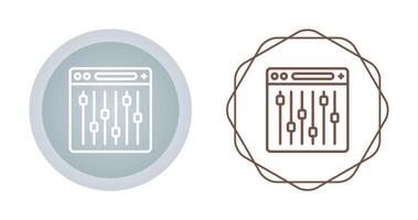 icono de vector de configuración