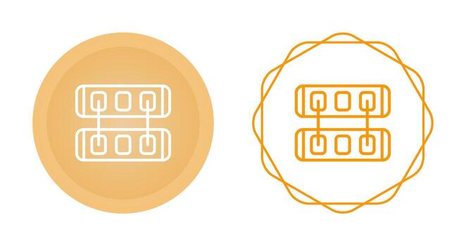 icono de vector de interruptor de red