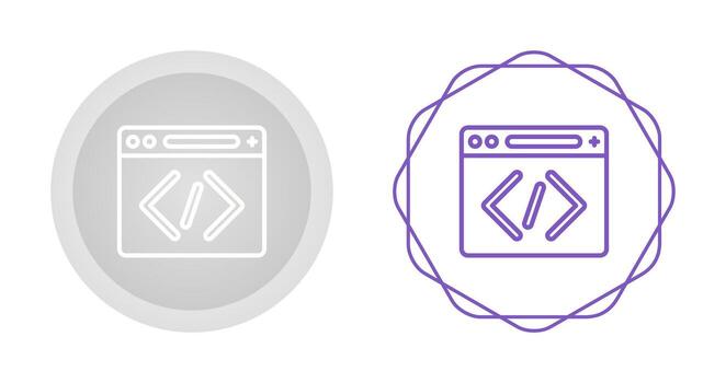Coding Vector Icon