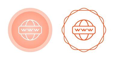 World Wide Web Vector Icon