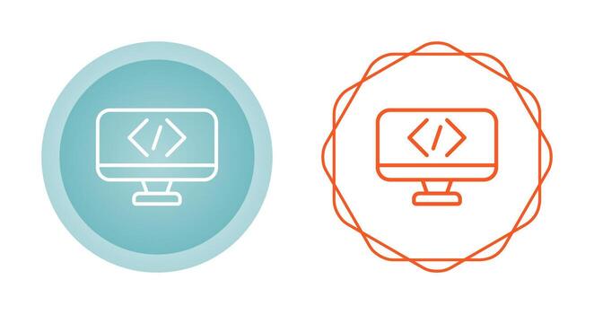 Coding Vector Icon