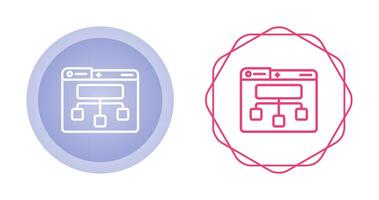 Site Map Vector Icon