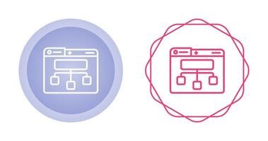 Site Map Vector Icon