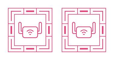 Wi-Fi Range Extender Vector Icon