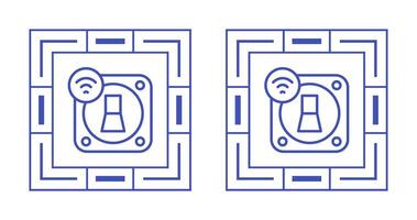 Smart Light Switch Vector Icon