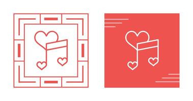 Love songs Vector Icon