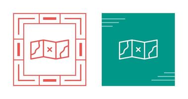 icono de vector de mapa