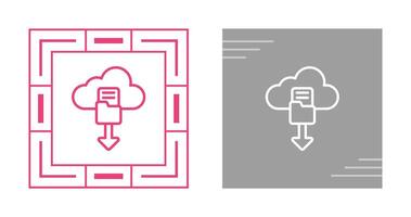 Cloud Security Auditing Vector Icon