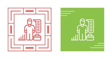 HR Analytics Vector Icon