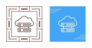 Cloud Computing Vector Icon