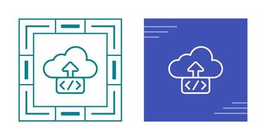 Cloud Deployment Vector Icon