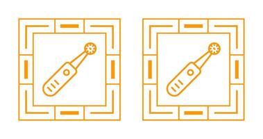 Electric Toothbrush Vector Icon