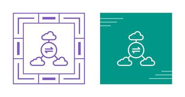 Multi-Cloud Vector Icon