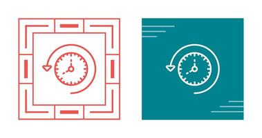 Time Past Vector Icon