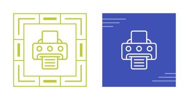 Document Print Vector Icon