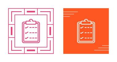 Task list with checkmarks Vector Icon