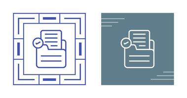 Document Check Vector Icon