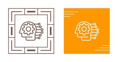 Machine Learning Vector Icon