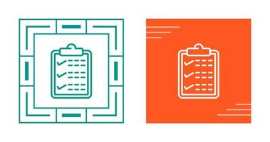 Clipboard with checkmark Vector Icon