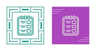 tarea lista con portapapeles vector icono