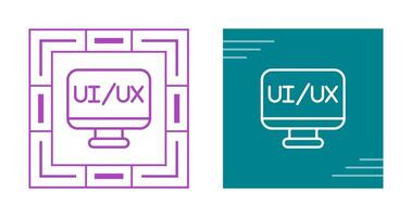 ux ui vector icono