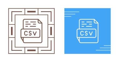 CSV Vector Icon