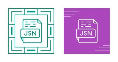 json vector icono