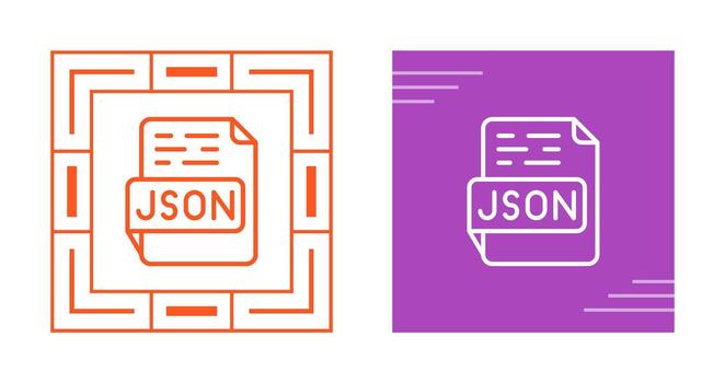 JSON Vector Icon