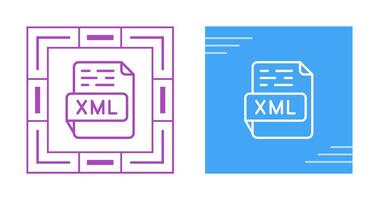 XML Vector Icon