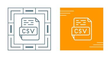 CSV Vector Icon