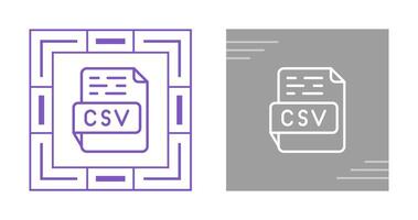 CSV Vector Icon