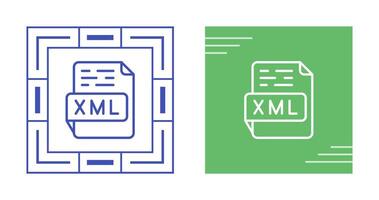 XML Vector Icon