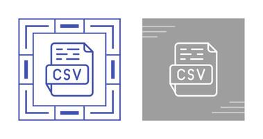 CSV Vector Icon