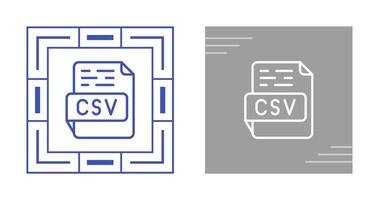 CSV Vector Icon