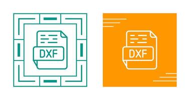 dxf vector icono