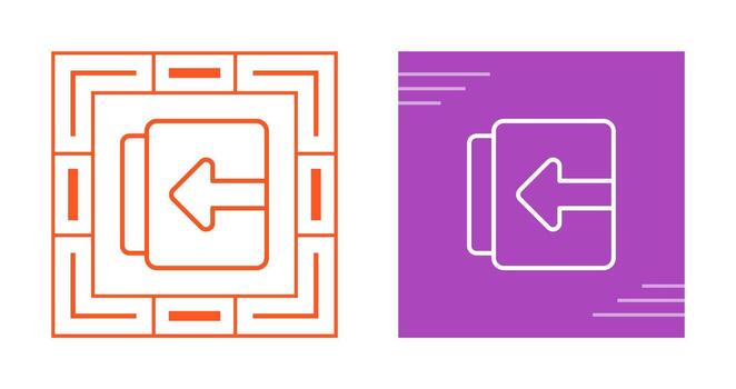 Document Import Vector Icon
