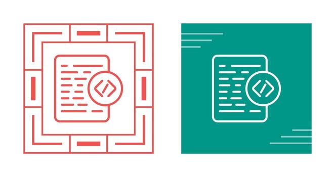 Document Metadata Vector Icon