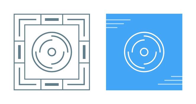 Disk Vector Icon