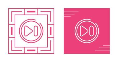 Next Track Button Vector Icon