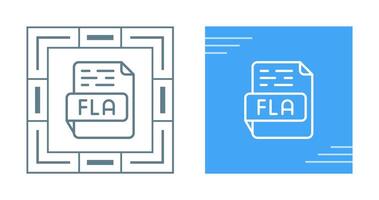 FLA Vector Icon