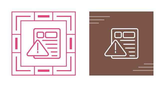 icono de vector de documento