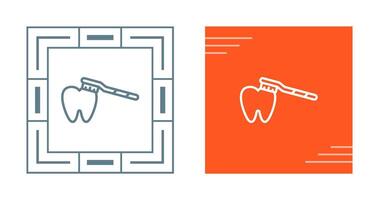 Brushing Teeth Vector Icon